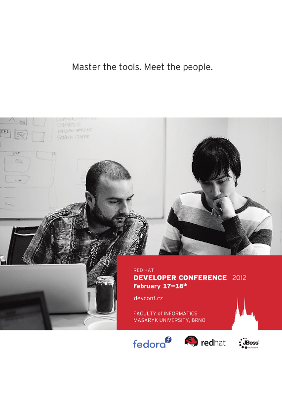 The Developer Conference 2012 poster